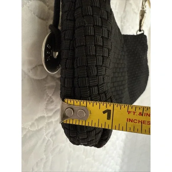 NWOT The Sak Shoulder Bag Small Interwoven Braided Straps Silver Metal Accents - Picture 11 of 15